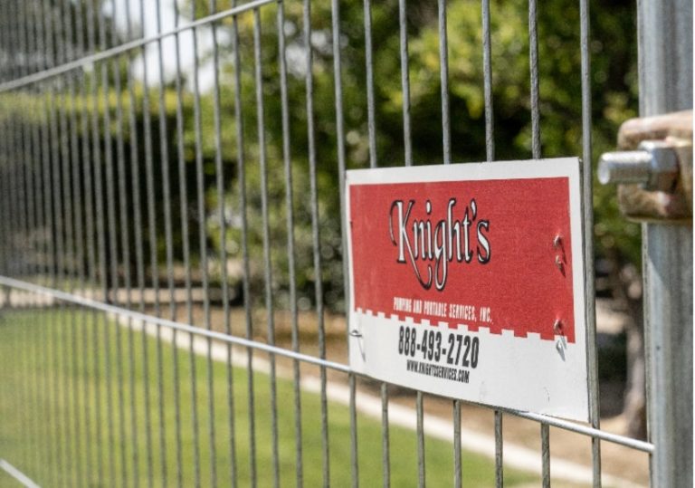 Temporary Fencing Solutions by Knight’s Site Services