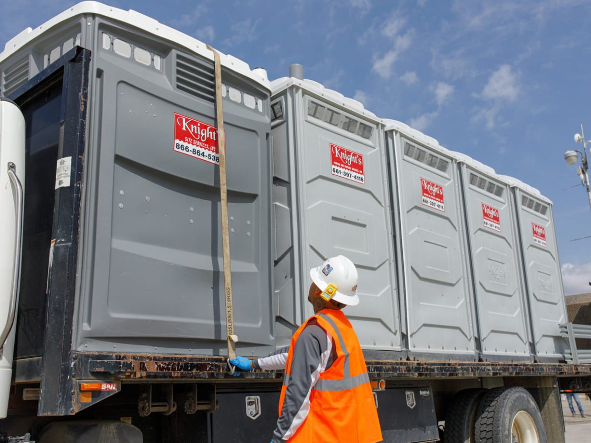 portable toilets for construction sites